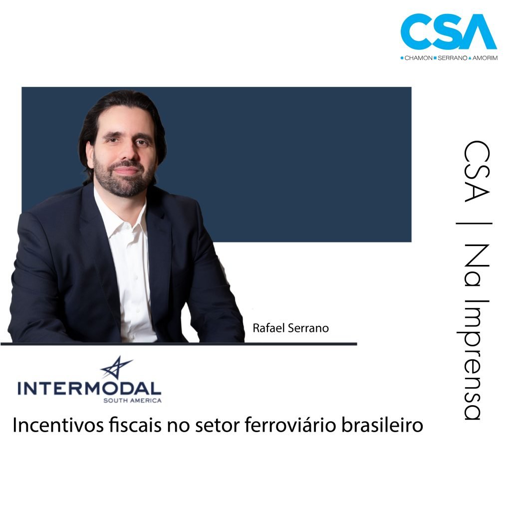 O advogado tributarista Rafael Serrano, sócio do CSA Advogados, falou com a Intermodal Digital sobre as medidas fiscais que auxiliam o segmento ferroviário nacional.