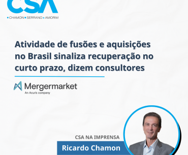 Atividade de fusões e aquisições no Brasil sinaliza recuperação no curto prazo, dizem consultores